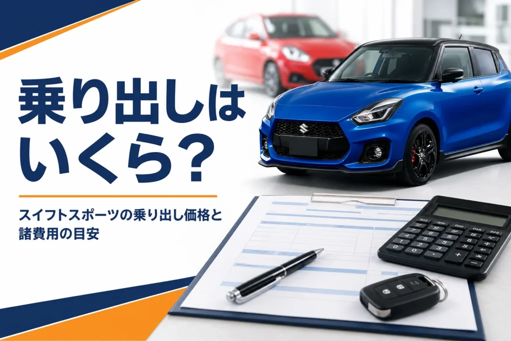 スイフトスポーツの見積書と電卓